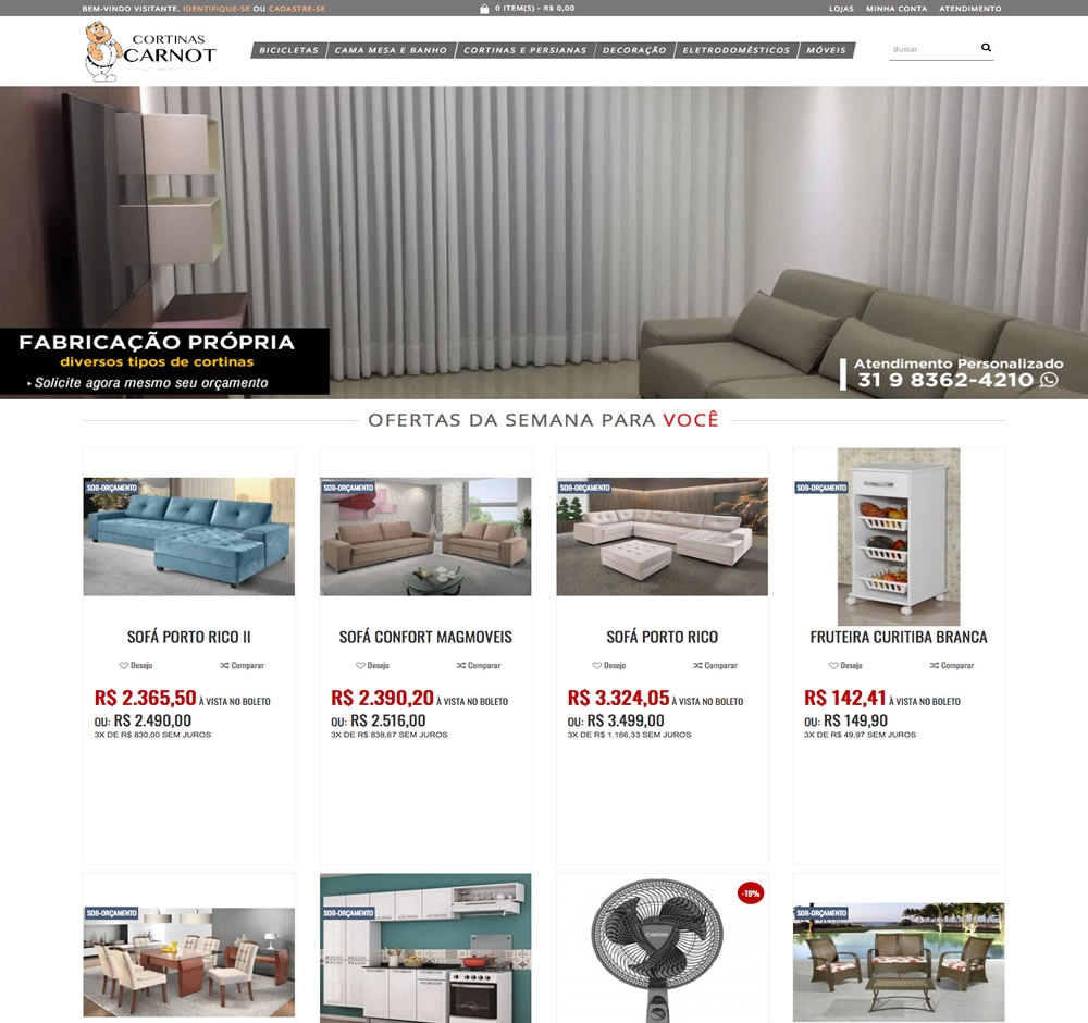Cortinas Carnot