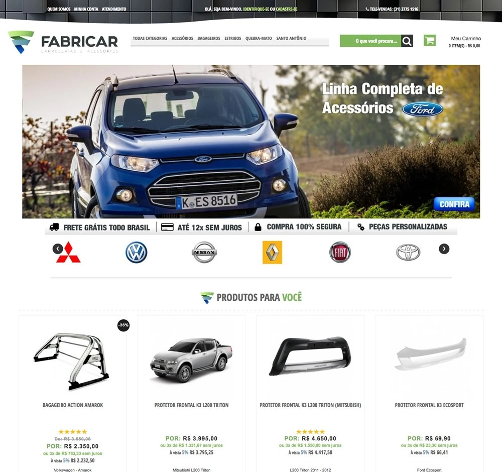 Fabricar Engenharia Loja