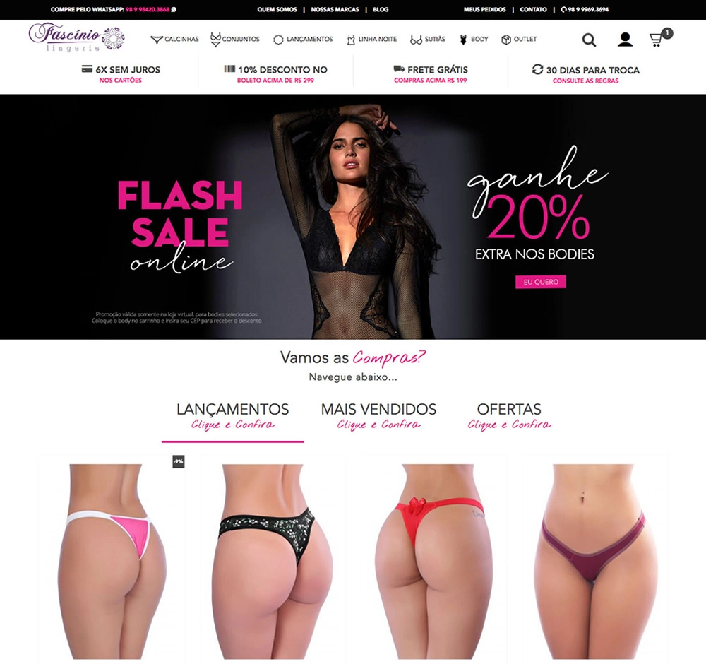 Fascínio Lingerie