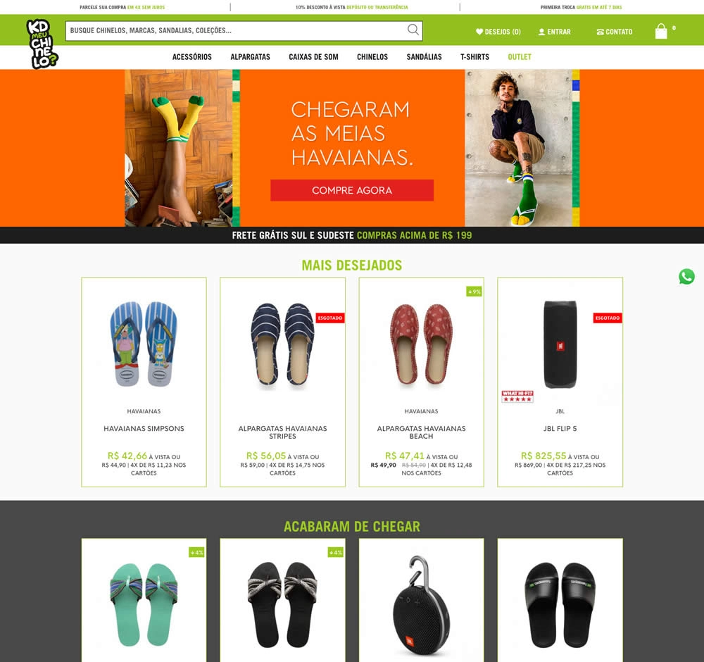 KD MEU CHINELO