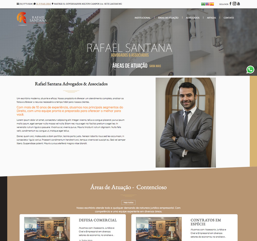 Advogado Rafael Santana