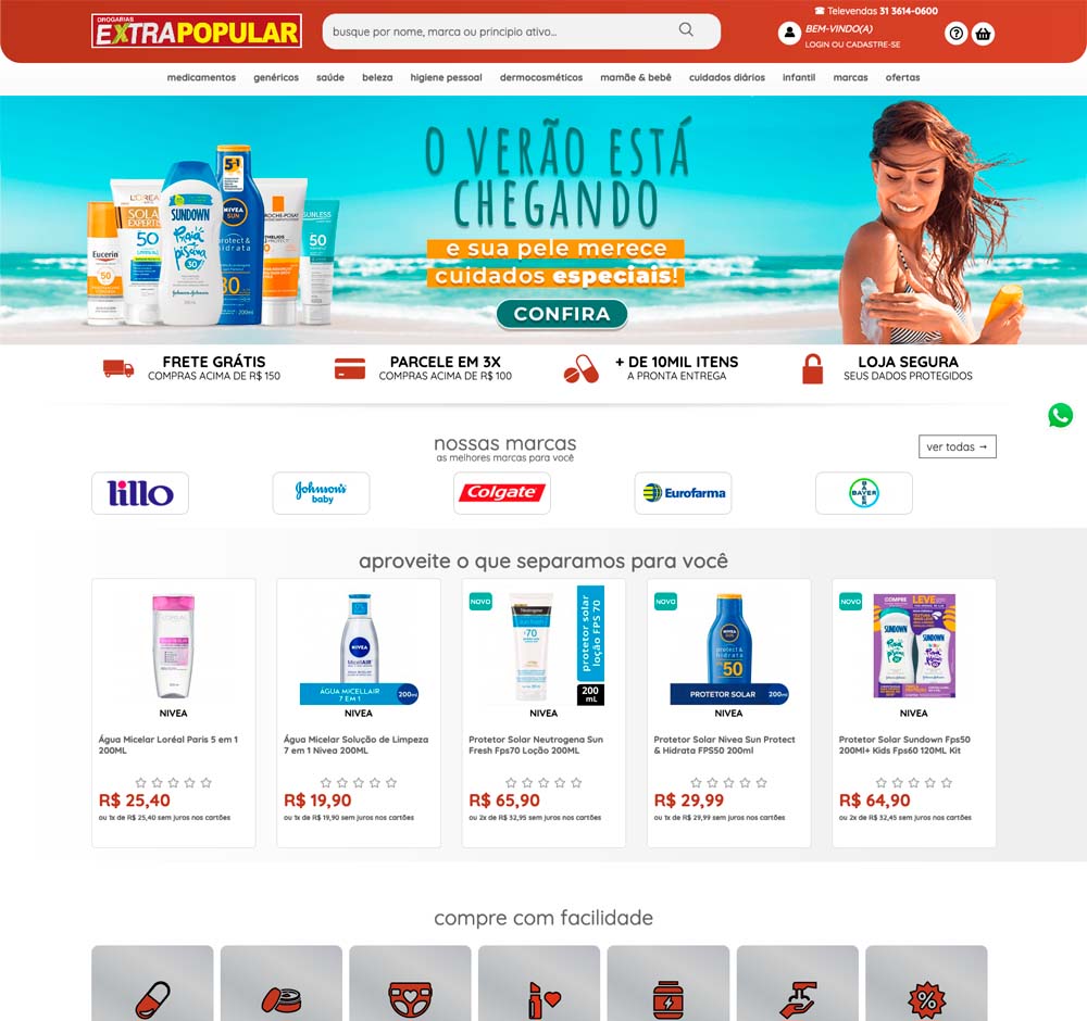 Drogarias Extra Popular