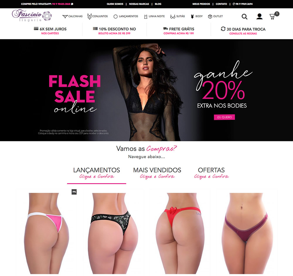 Fascínio Lingerie