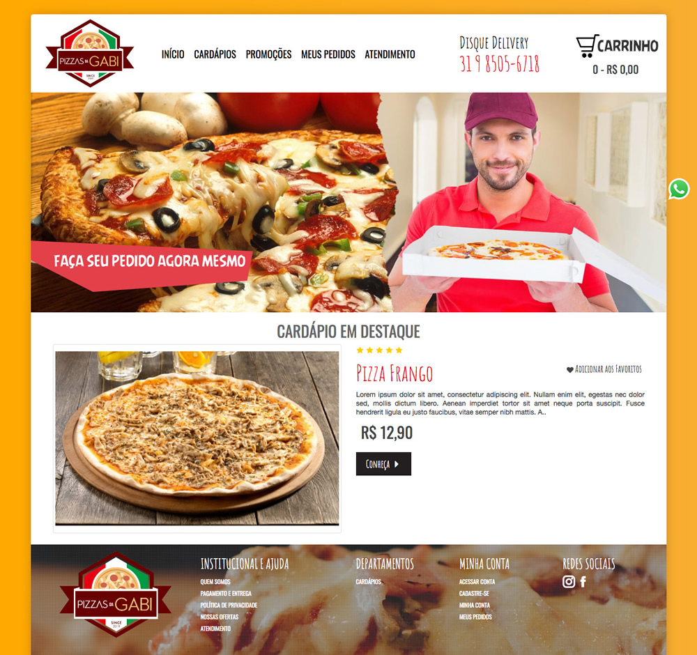 Pizzas da Gabi